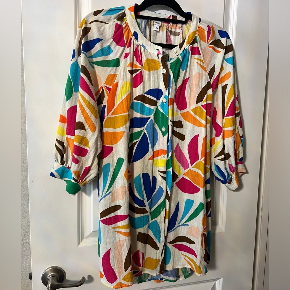 Tabitha Brown for Target coverup blouse